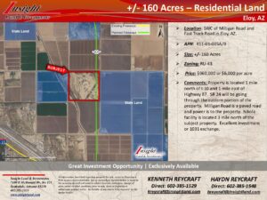 160 Acres - SWC Fast Track and Milligan PKG Updated 3