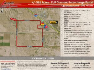 561 Acres - I10-Toltec PKG