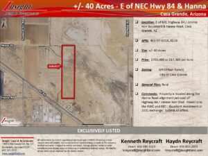 40 Acres - E NEC Jimmie Kerr & Hanna PKG Updated 2