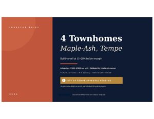 919 Wilson Investor Brief Pro forma