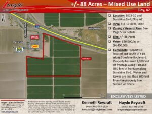 88 Acres - SEC I-10 and Sunshine Blvd PKG