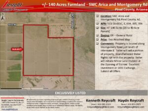 140 Acres - SWC Arica and Montgomery Rd PKG