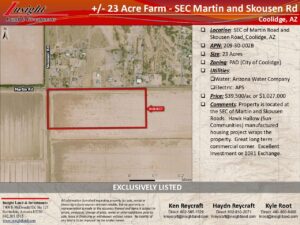 23 Acres - SEC Martin and Skousen Rd PKG